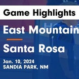 Basketball Game Recap: Santa Rosa Lions vs. Escalante Lobos