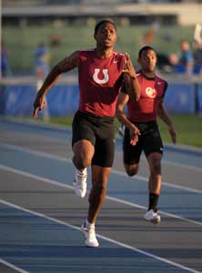 Remontay McClain is looking to becomethe second California sprinter to win the 100 and 200 in consecutive years.