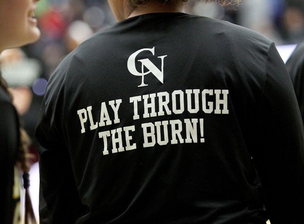 The Newman players, athletic teams and student body embraced the concept that the Tubbs Fire would not deter them from moving forward.