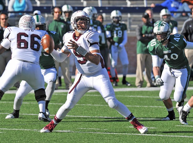 Patrick Mahomes accounted for more than 5,500 yards and 65 touchdowns his senior year at Whitehouse. 