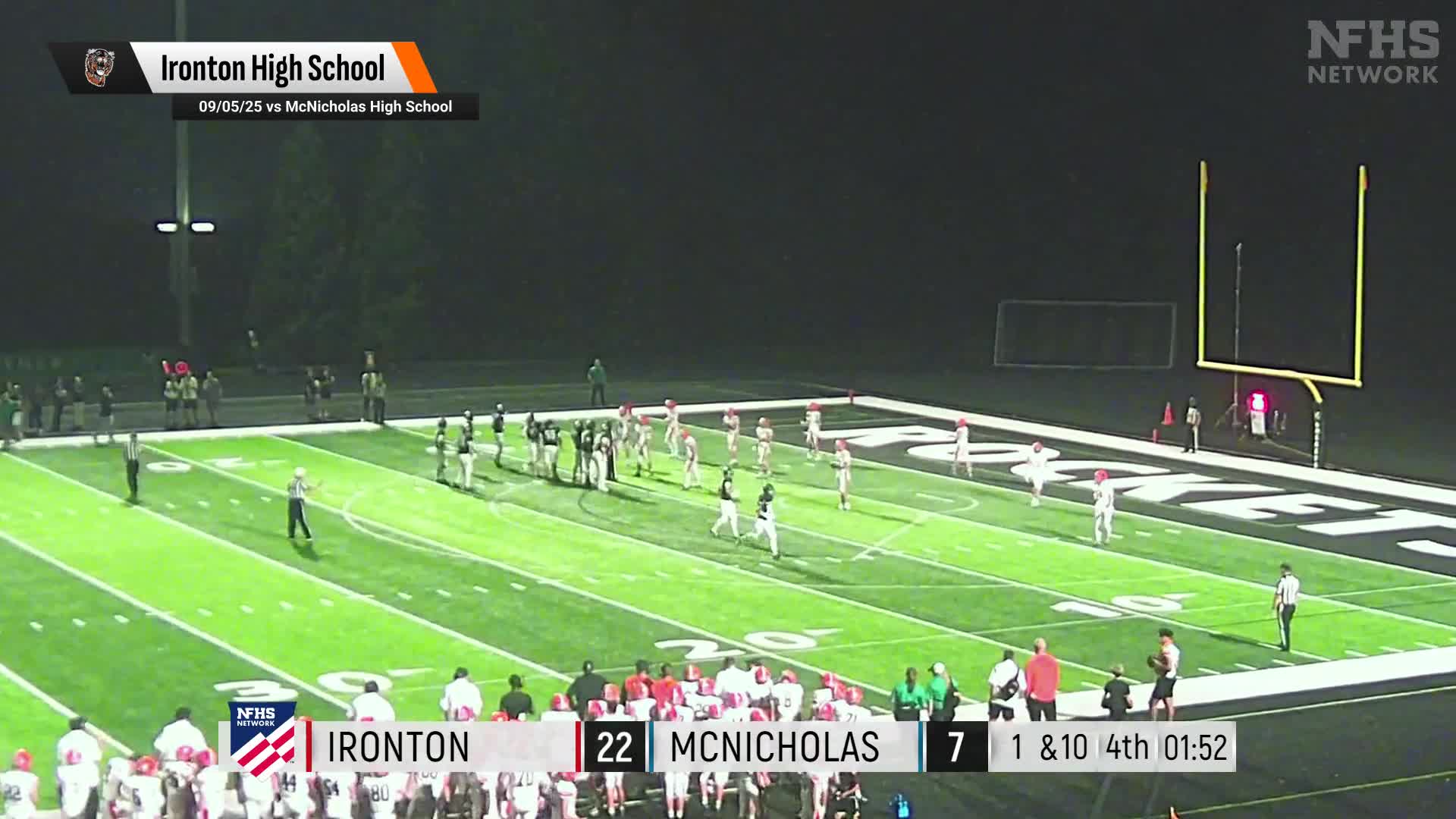 Football Recap: Fairland Takes a Loss