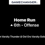 Baseball Game Recap: Rocklin Thunder vs. Del Oro Golden Eagles