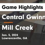 Basketball Game Recap: Central Gwinnett Black Knights vs. Collins Hill Eagles
