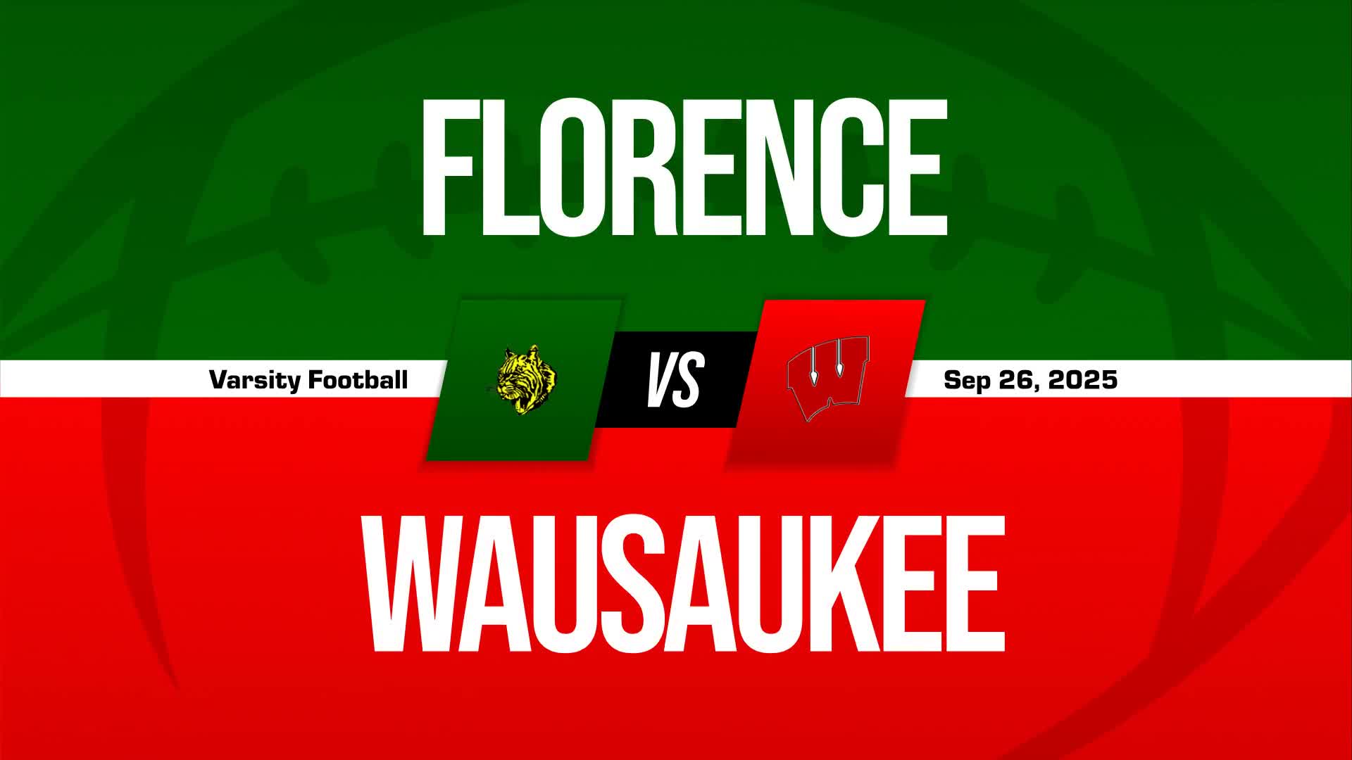 Football Recap: Wausaukee Comes Up Short + How To Watch