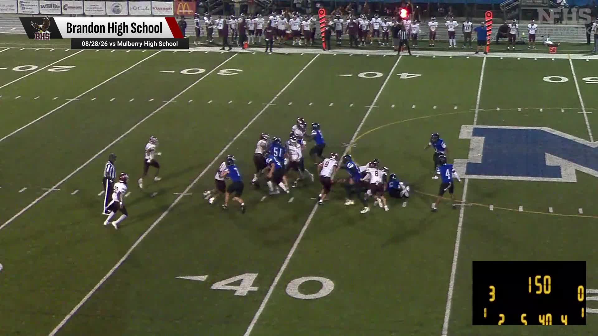 Football Recap: Brandon Gets Their First 'W'