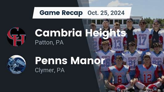 Football Game Preview: Penns Manor Comets vs. Moshannon Valley B