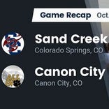 Sand Creek vs. Canon City