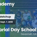 Football Game Recap: Bulloch Academy vs. Memorial Day