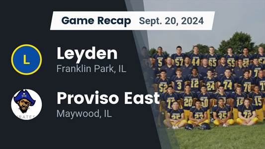 Football Game Preview: Leyden Eagles vs. Glenbard West Hilltoppe