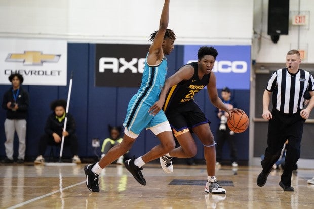 Derik Queen was named the 2020-21 MaxPreps National Freshman of the Year while at St. Frances Academy in Baltimore. (Photo: Catalina Fragoso)