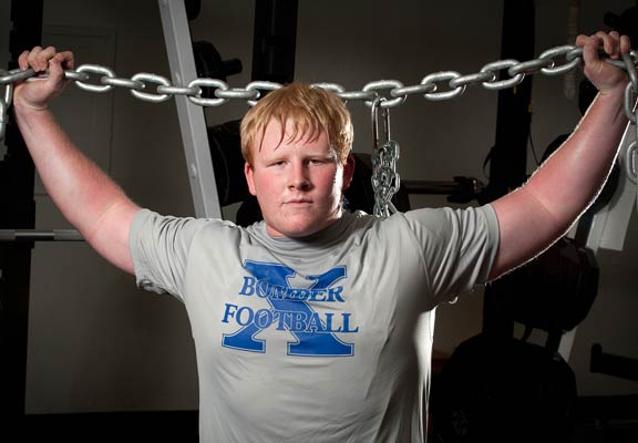 Brandyn Cook and his fellow offensive linemen will be tough in the trenches.