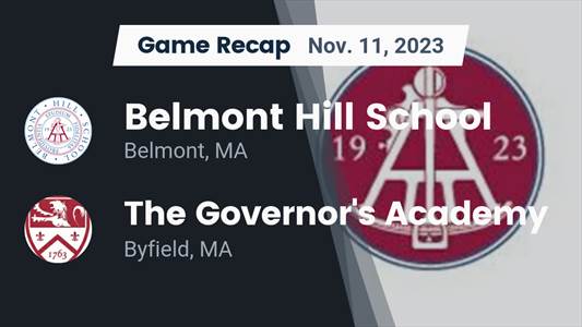 Deerfield Academy vs. Belmont Hill