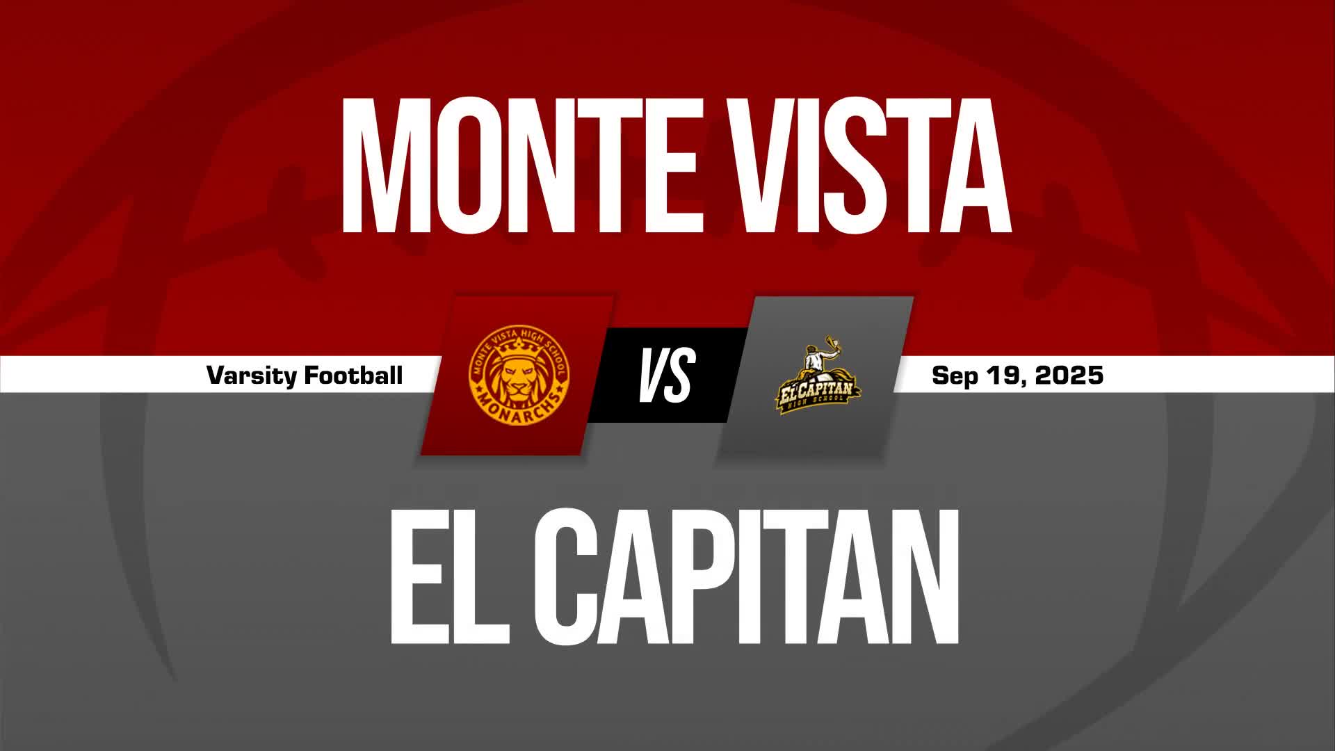 Football Recap: Monte Vista Skates Past El Cajon Valley with Ease + How To Watch