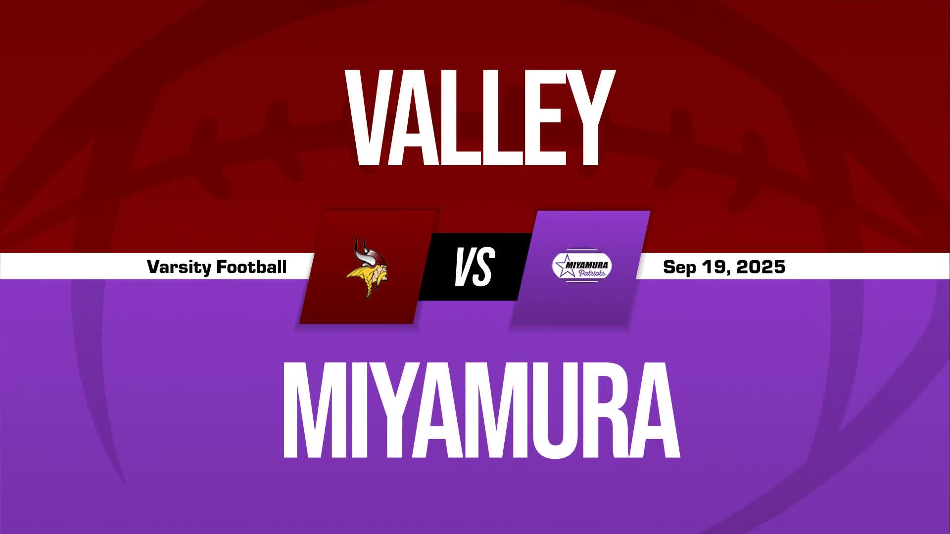 Football Game Preview: Valley Vikings vs. Highland Hornets