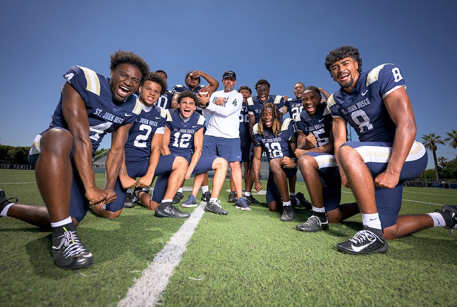 Head coach Jason Negro (center) hopes this group can deliver the program's third national No. 1 finish since 2019. (PHOTO: Conrad Hunziker)