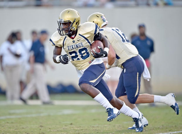 Clemson-bound Tavien Feaster is the No. 1 all-purpose running back in the country, according to 247Sports.