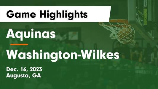 Washington-Wilkes vs. Towns County