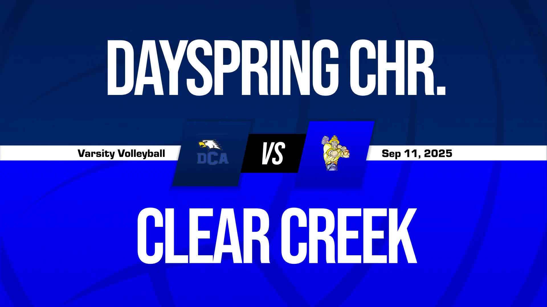 Volleyball Recap: Make It Three in a Row for Dayspring Christian Academy + How To Watch