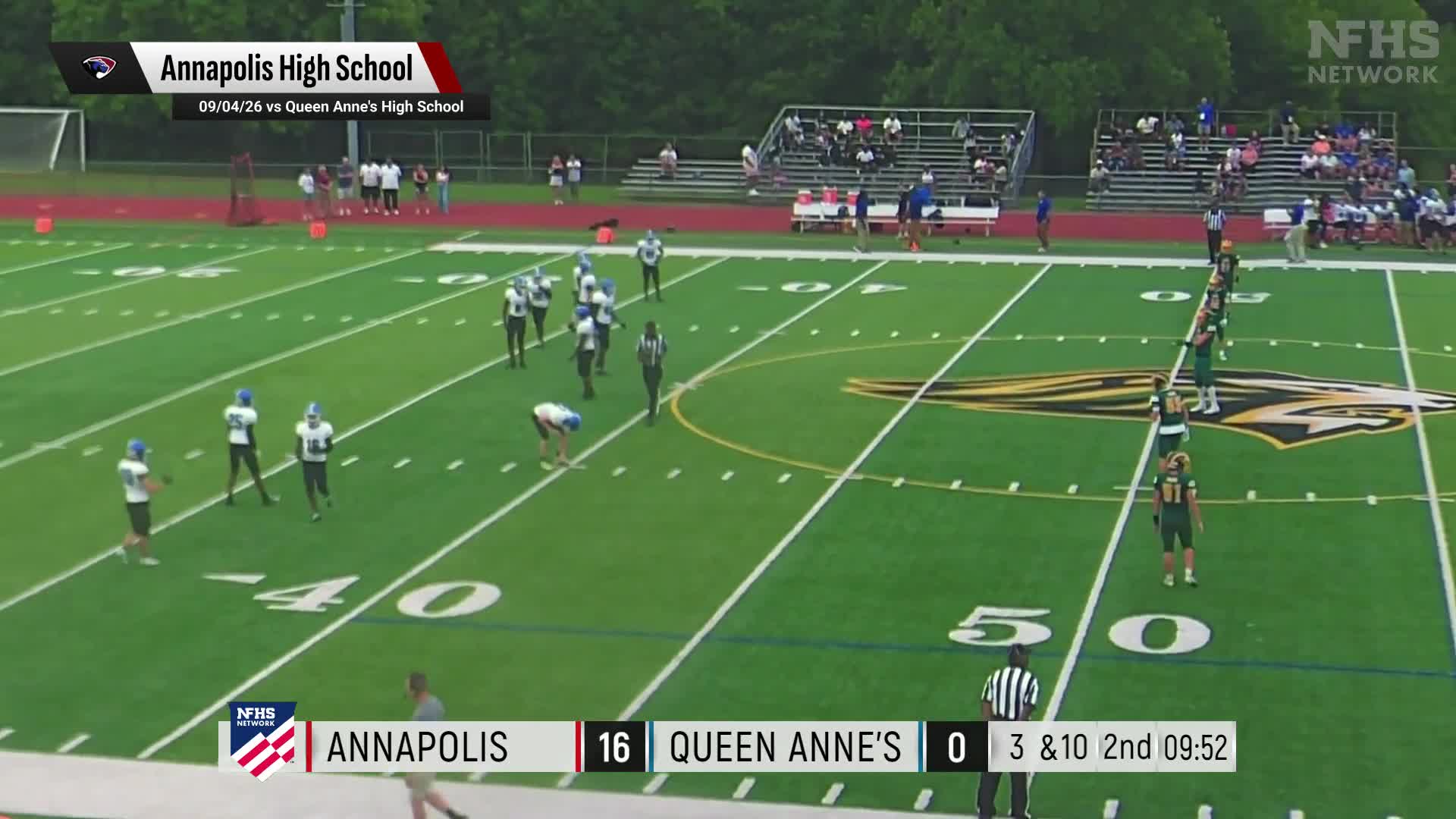 Football Recap: Annapolis Adds Another Dominant Win to Their Led