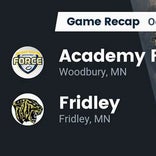 Football Game Recap: Fridley vs. DeLaSalle