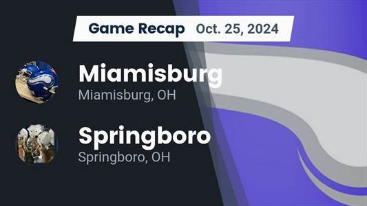 Football Recap: Springboro Takes Down Dublin Jerome in a Playoff