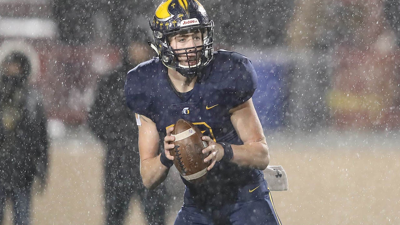 Junior Justin Lamson will be back for the Trojans in 2020.