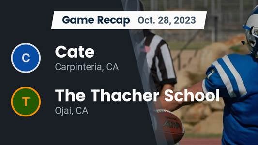Thacher vs. Cate