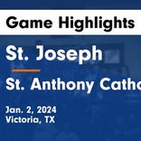 Basketball Game Recap: St. Anthony Yellowjackets vs. St. Joseph Academy Bloodhounds