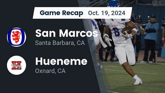 Football Recap: Hueneme Takes a Loss