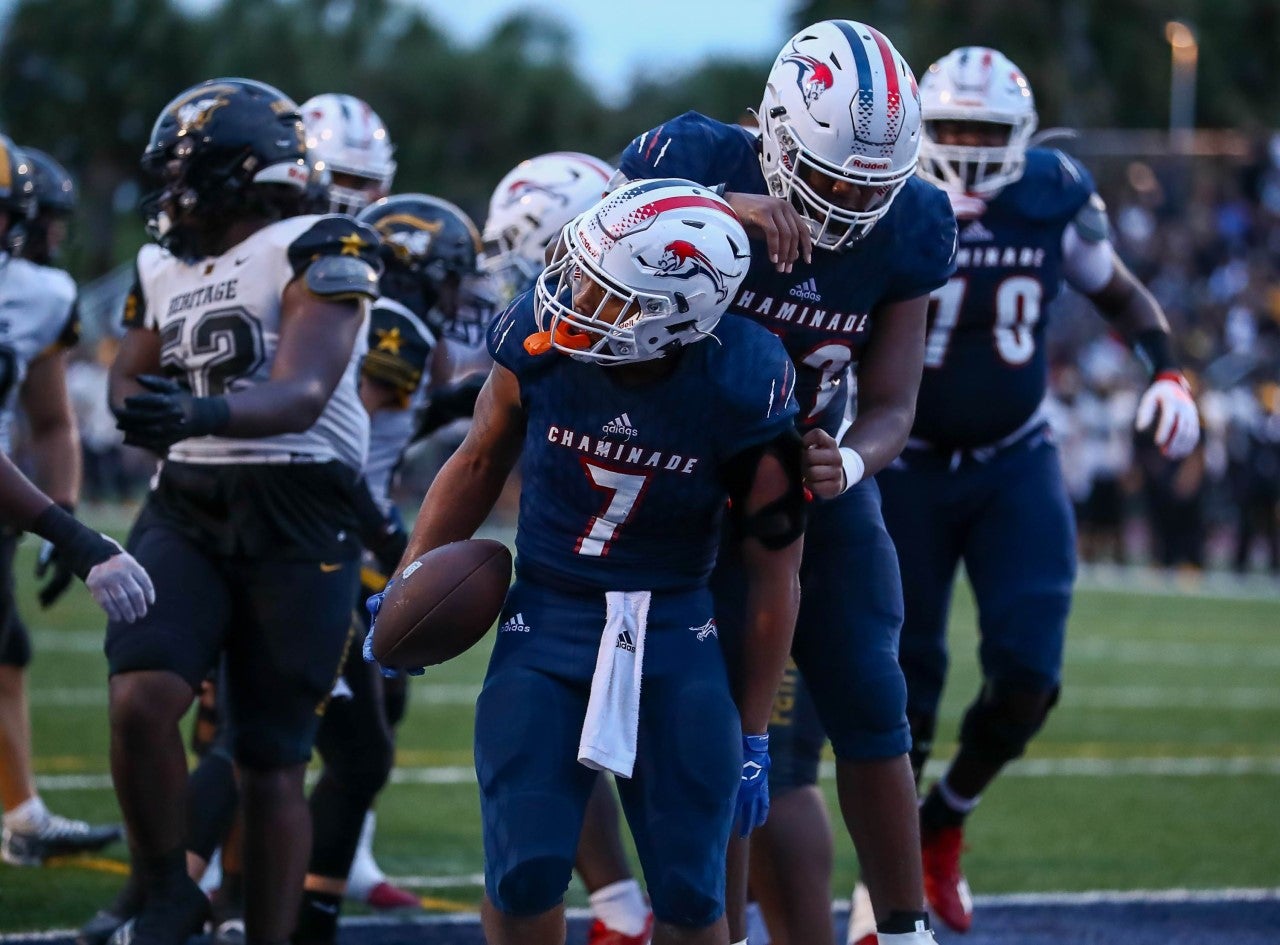 Dylan Mayers of Saint Andrew's is the Florida High School Football Player of the Week