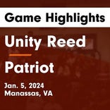 Patriot piles up the points against Unity Reed