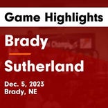 Basketball Game Recap: Brady Eagles vs. Sutherland Sailors
