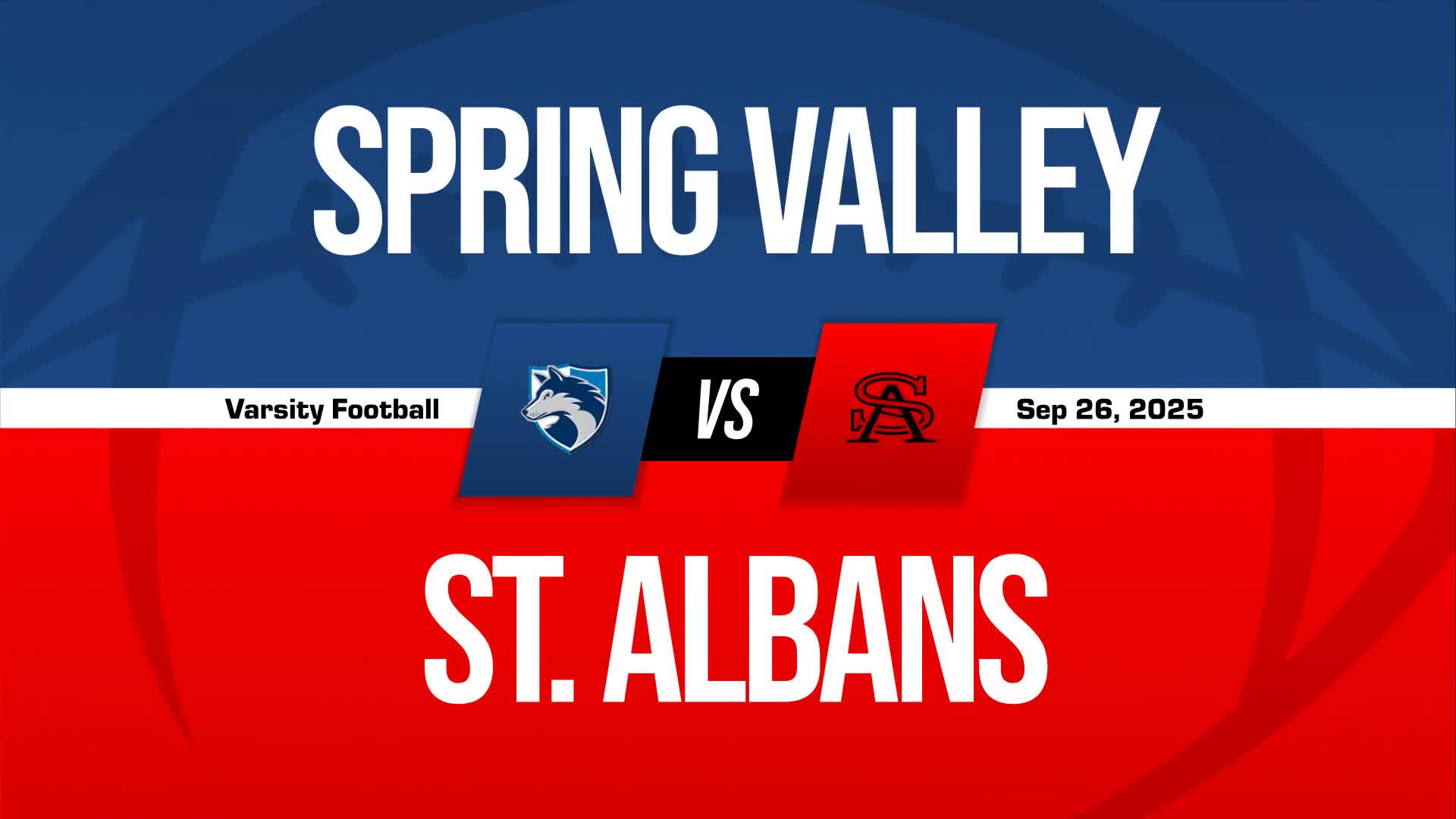Football Game Preview: Spring Valley Timberwolves vs. Woodrow Wi
