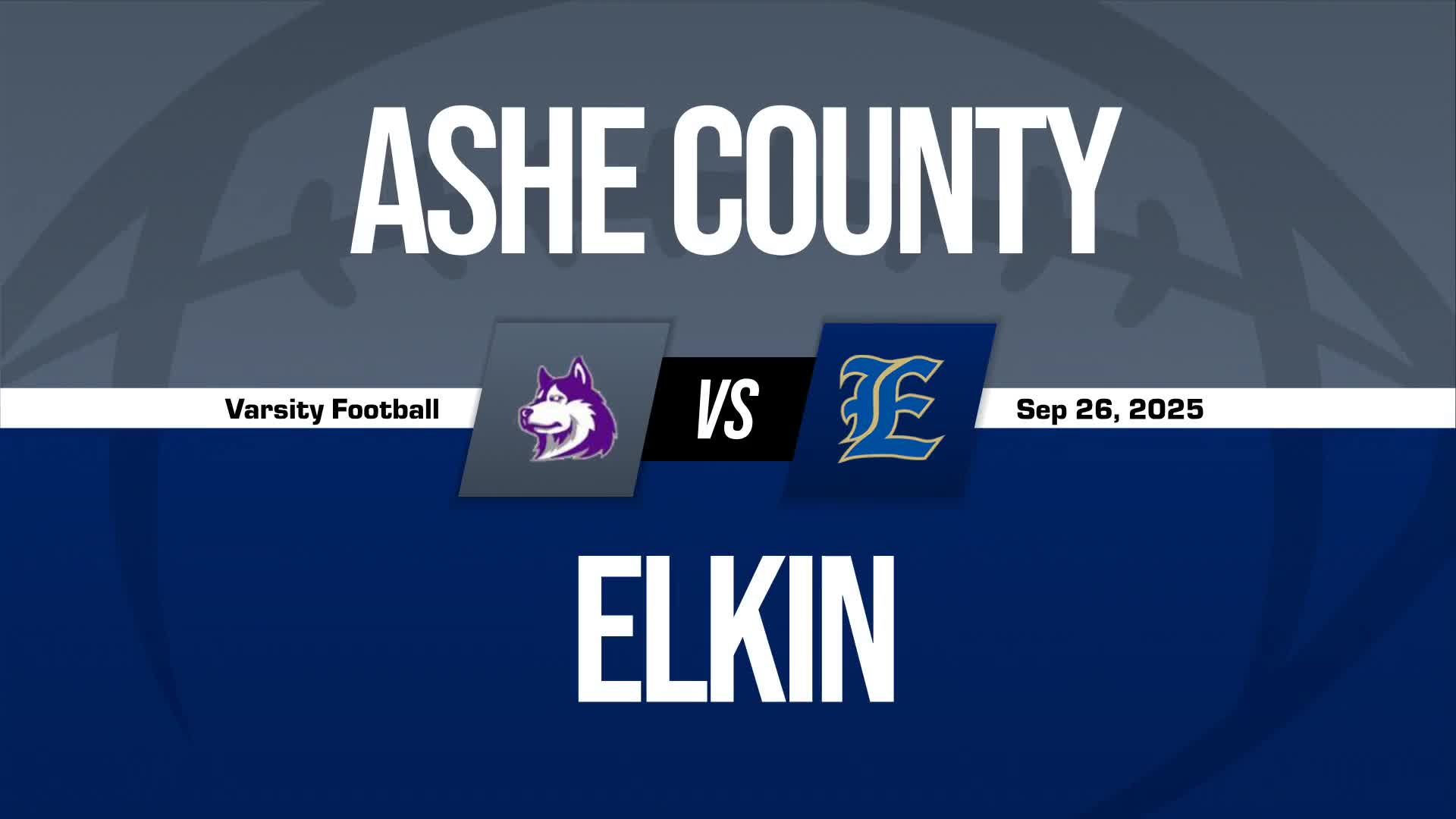 Football Recap: Elkin Comes Up Short