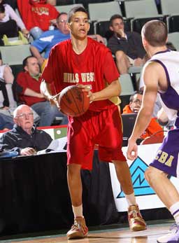 First-year Gray Bee Tyler Harris is the younger brother of Tennessee freshman Tobias Harris.