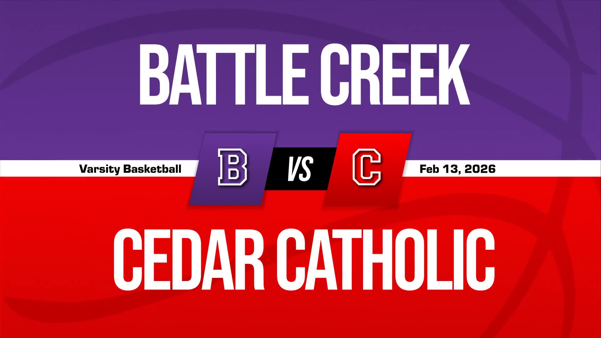 Basketball Recap: Isaiah Bleich's Big Game Can't Quite Lead Battle Creek over Cedar Catholic + How To Watch