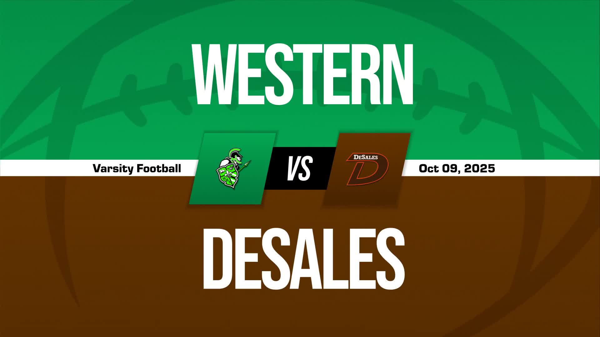 Football Recap: Western Comes Up Short + How To Watch
