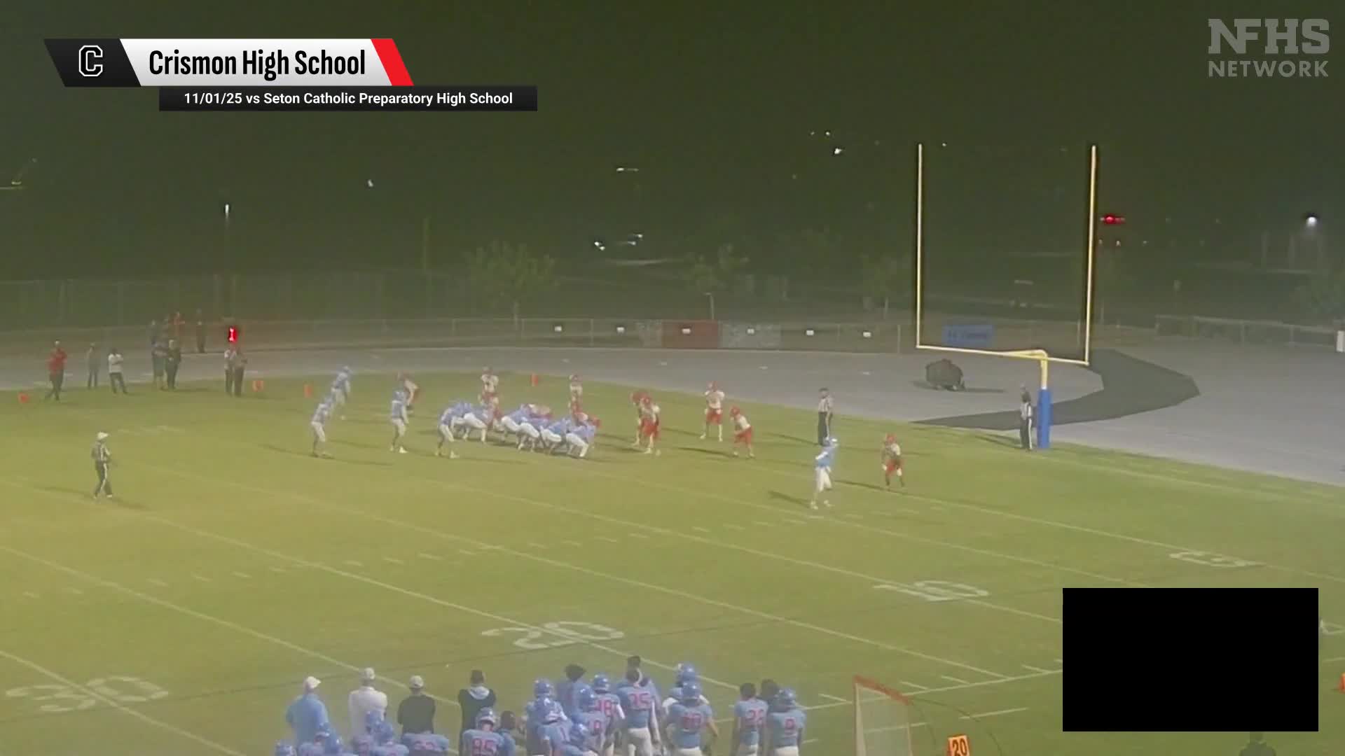 Football Recap: Crismon Takes Down Blue Ridge in a Playoff Battle