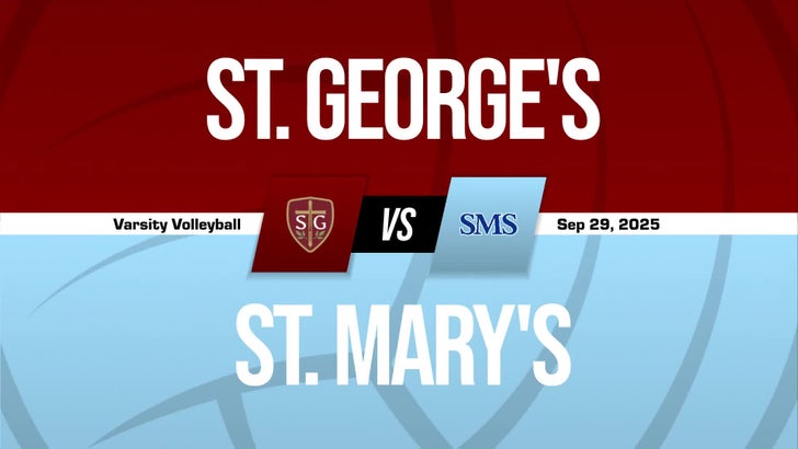 Volleyball Recap: St. George's Takes a Loss