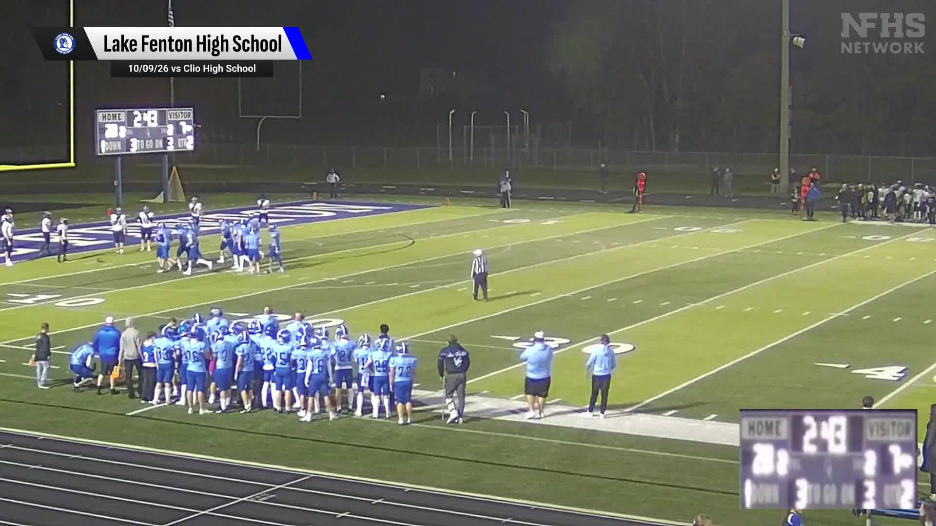 Football Recap: Richmond Keeps It Close Against Lake Fenton