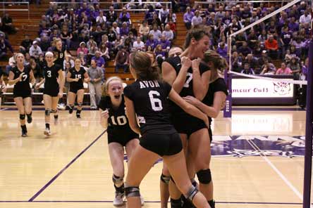 The Avon High volleyball team's jubilation after reaching the state final this year was enhanced due to the disappointment from last year's exit.