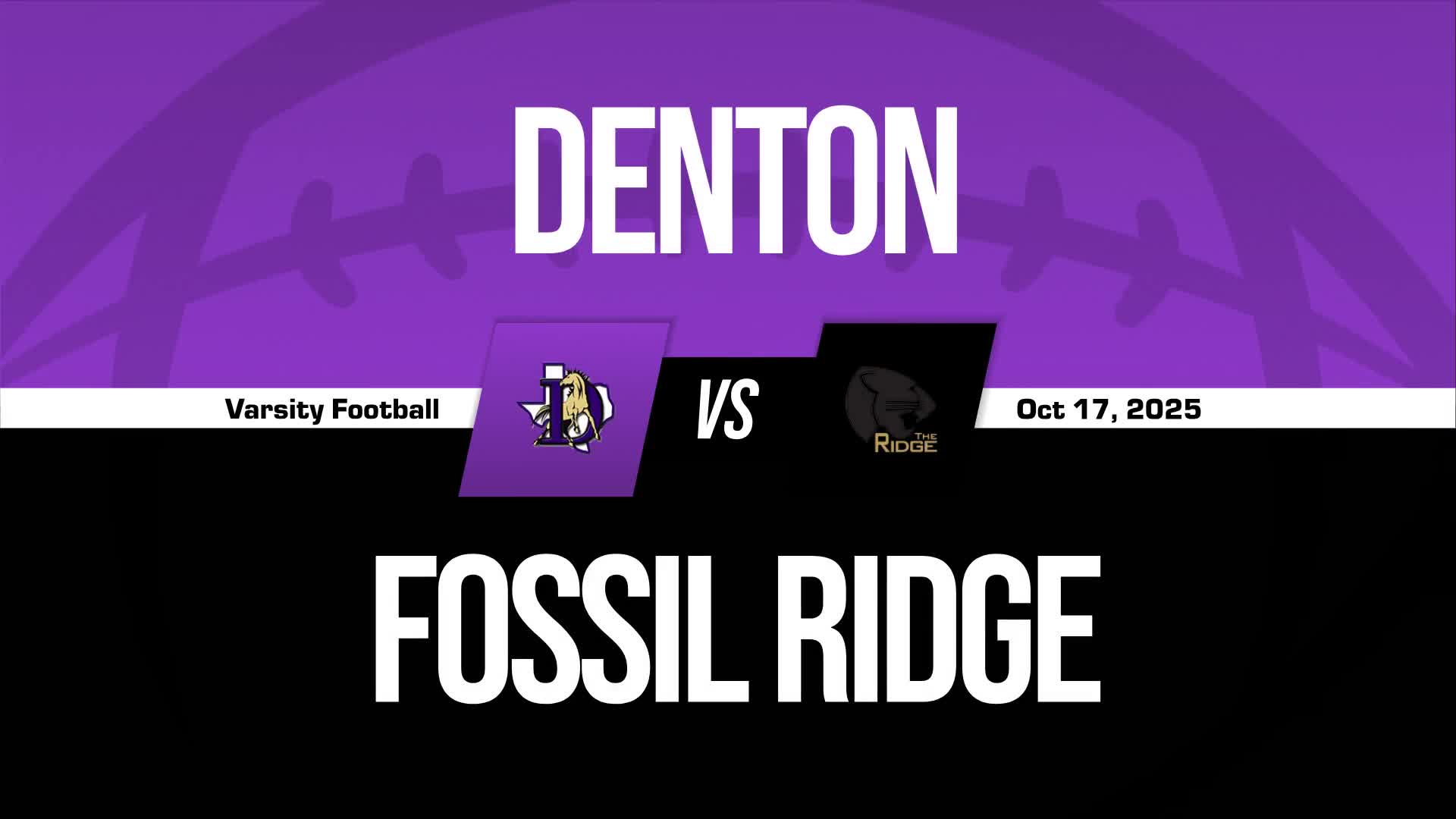 Football Recap: Fossil Ridge Takes a Loss + How To Watch