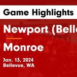 Newport - Bellevue falls despite strong effort from  Jace Rainey
