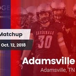 Football Game Recap: Adamsville vs. Union City