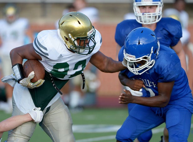 Knoxville Catholic's Paul Carter has helped the Fighting Irish into the south regional rankings at No. 10.