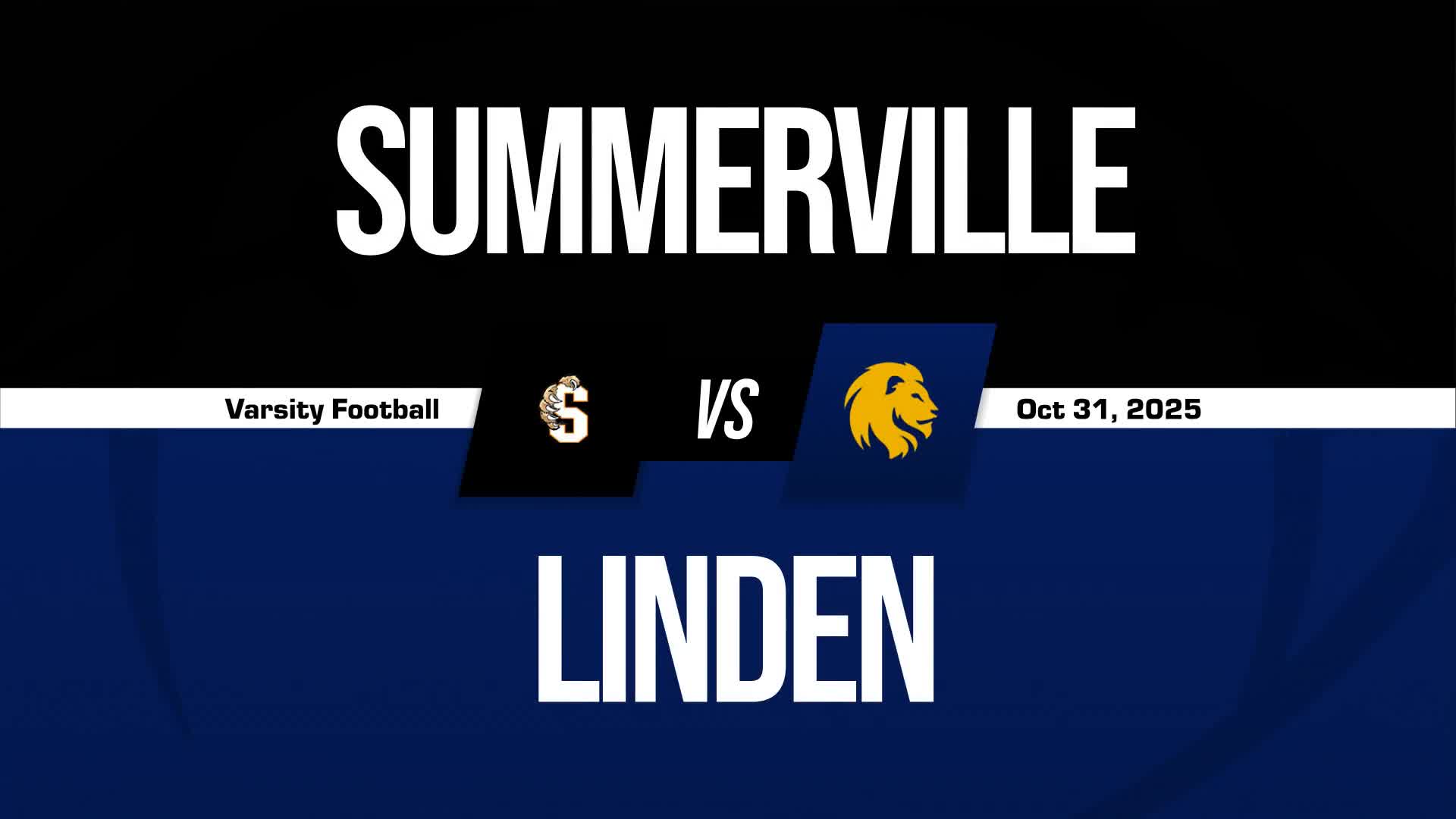 Football Game Preview: Linden Lions vs. Summerville Bears + Official Tickets