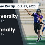 University vs. Pflugerville Connally