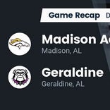 Football Game Recap: Geraldine Bulldogs vs. Madison Academy Mustangs