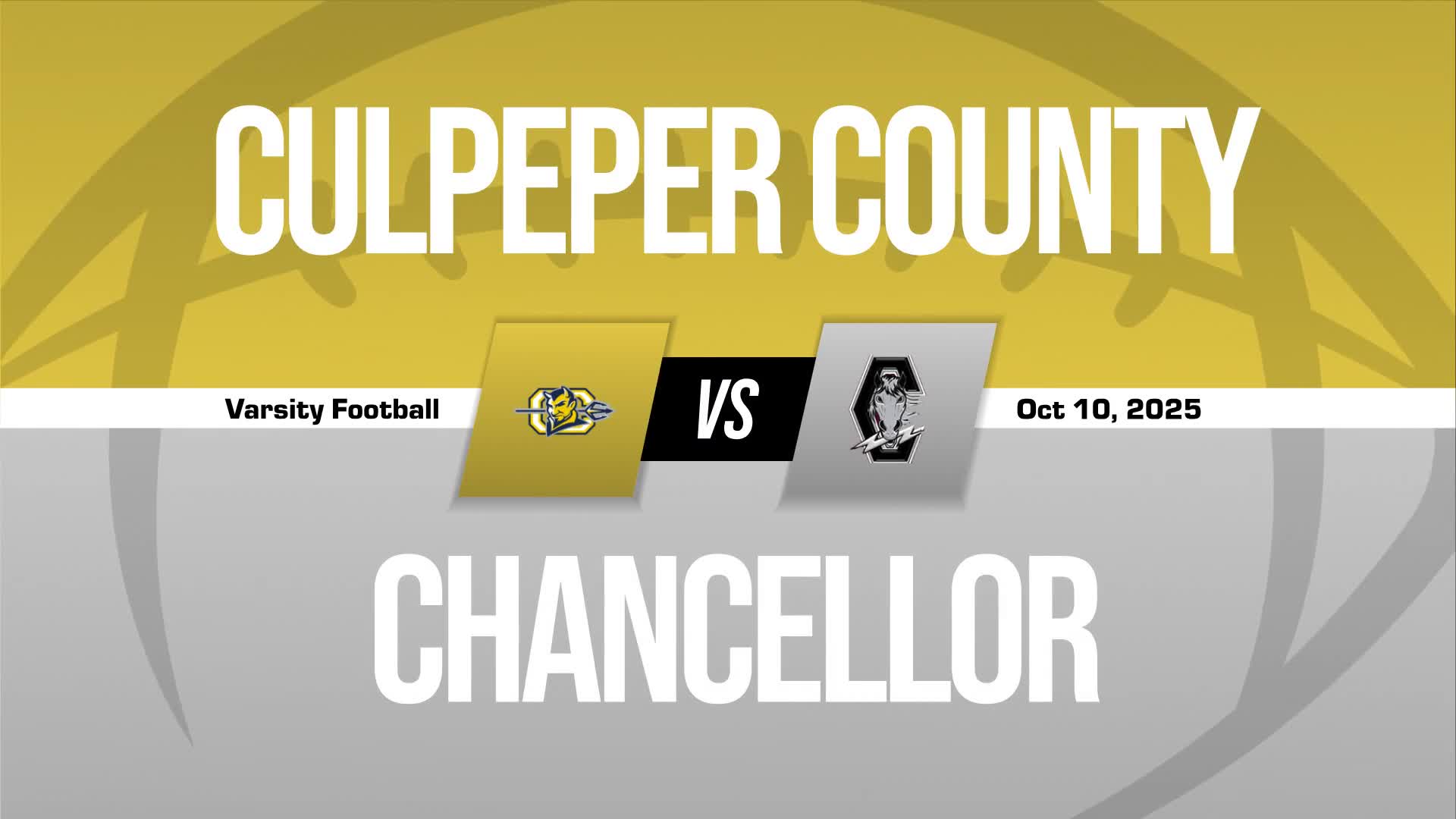 Football Recap: Chancellor Takes a Loss + How To Watch