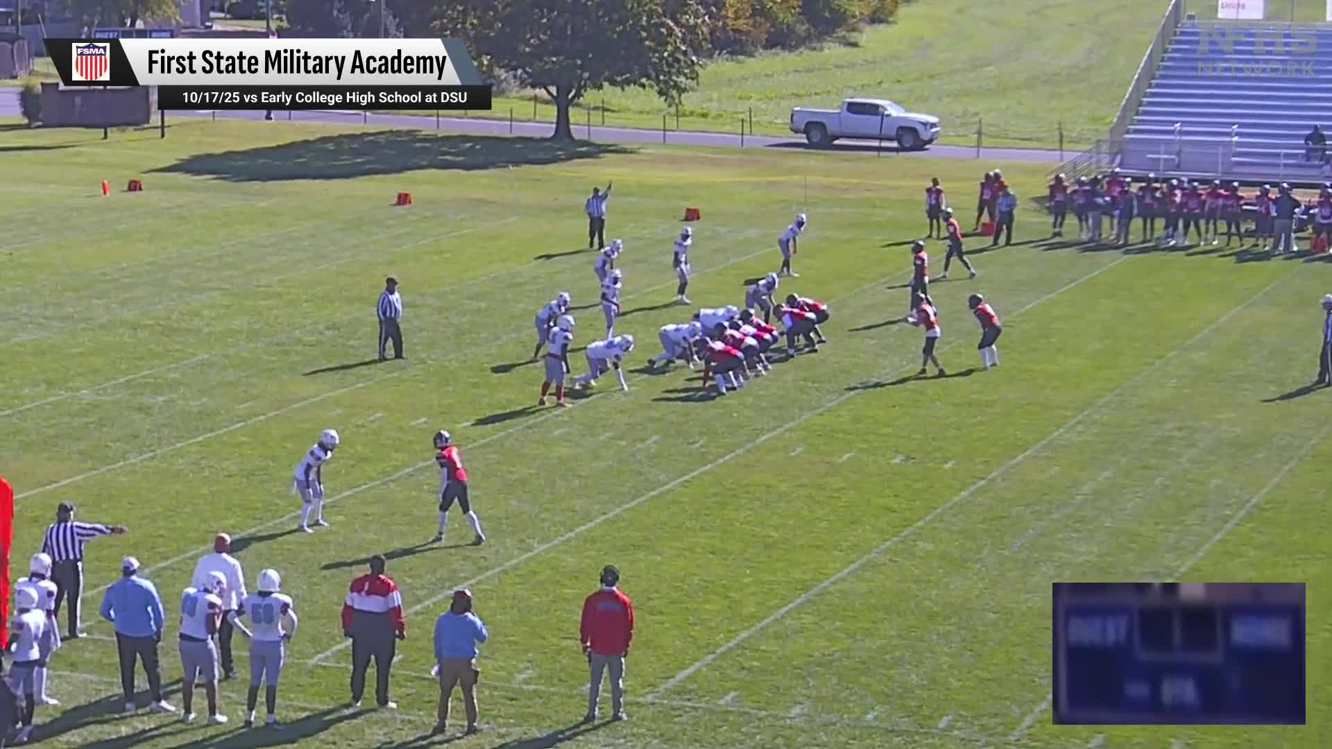 Football Recap: Newark Charter School Piles Up the Points Against First State Military Academy